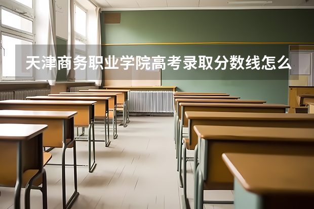 天津商务职业学院高考录取分数线怎么算？
