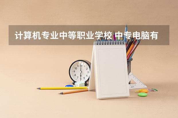 计算机专业中等职业学校 中专电脑有什么专业学校?