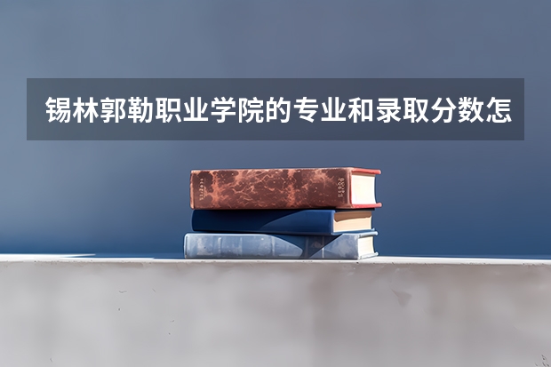 锡林郭勒职业学院的专业和录取分数怎么样