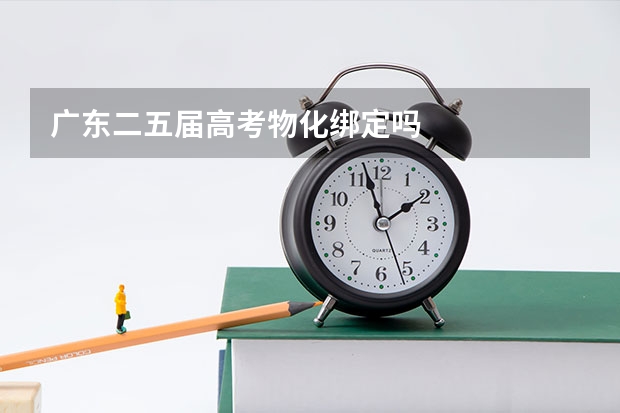广东二五届高考物化绑定吗
