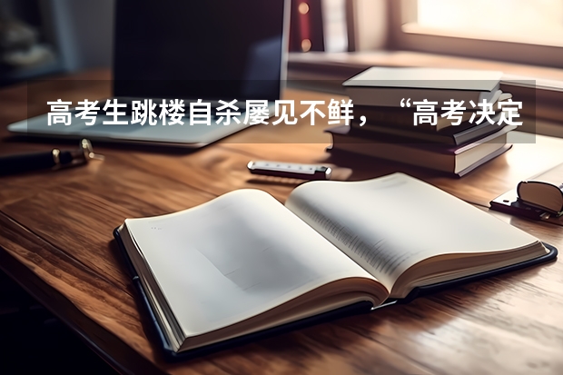 高考生跳楼自杀屡见不鲜，“高考决定命运”这种说法需要被推翻吗？