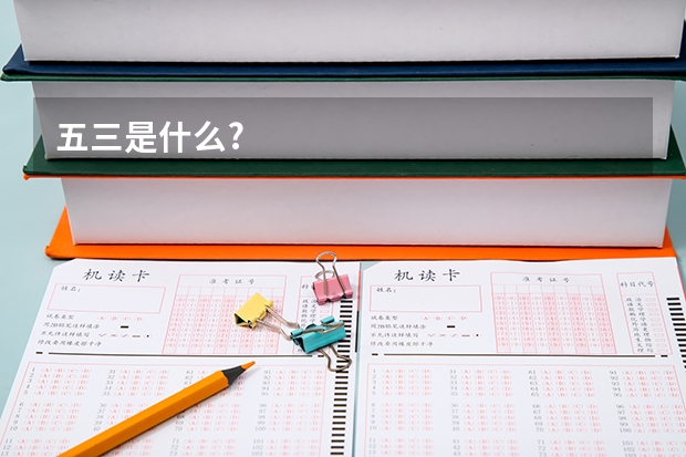 五三是什么?
