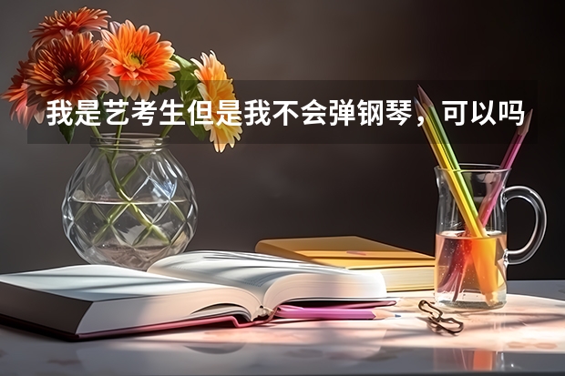 我是艺考生但是我不会弹钢琴，可以吗？