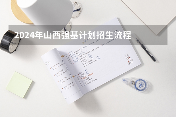2024年山西强基计划招生流程