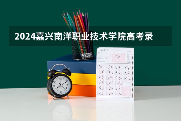 2024嘉兴南洋职业技术学院高考录取分数线