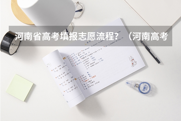 河南省高考填报志愿流程？（河南高考报考流程）