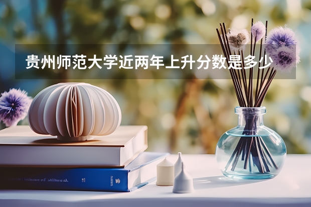贵州师范大学近两年上升分数是多少