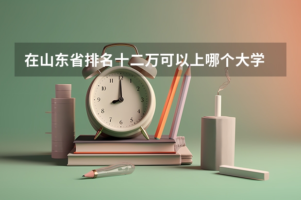 在山东省排名十二万可以上哪个大学