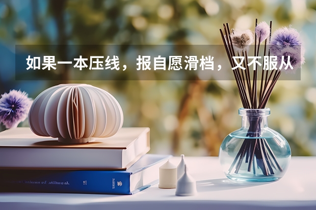 如果一本压线，报自愿滑档，又不服从调剂，还可以报二本吗？（投两次档）