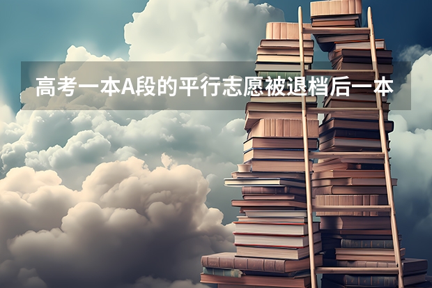 高考一本A段的平行志愿被退档后一本B段志愿还会被调档吗