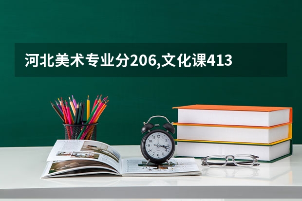 河北美术专业分206,文化课413,综合分多少?