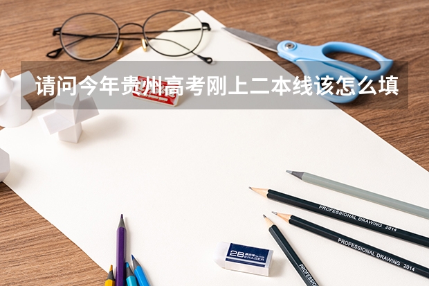 请问今年贵州高考刚上二本线该怎么填报志愿？
