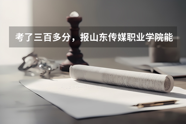 考了三百多分，报山东传媒职业学院能被录取吗？