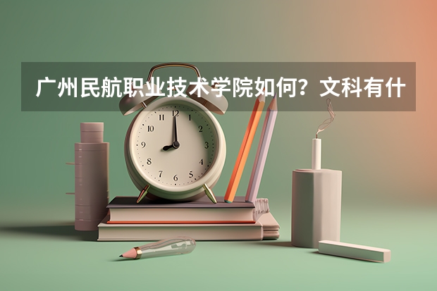 广州民航职业技术学院如何？文科有什么专业？09年山东考生526能否被录取