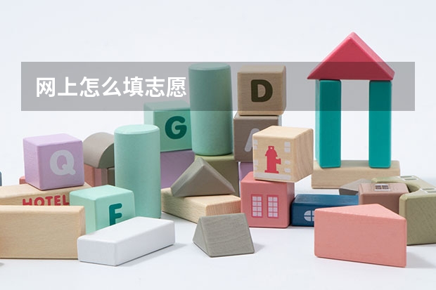 网上怎么填志愿