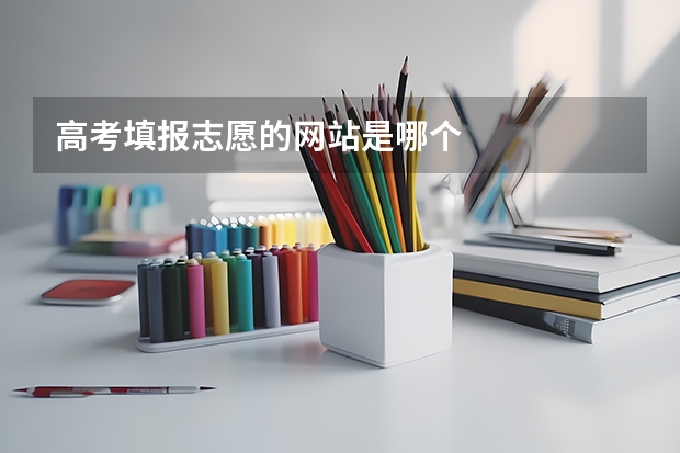 高考填报志愿的网站是哪个