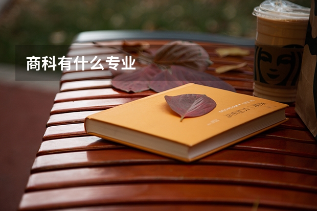 商科有什么专业