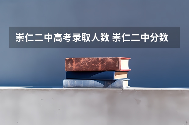 崇仁二中高考录取人数 崇仁二中分数线2023