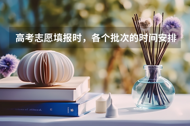 高考志愿填报时，各个批次的时间安排？（四川高考艺体志愿填报时间）