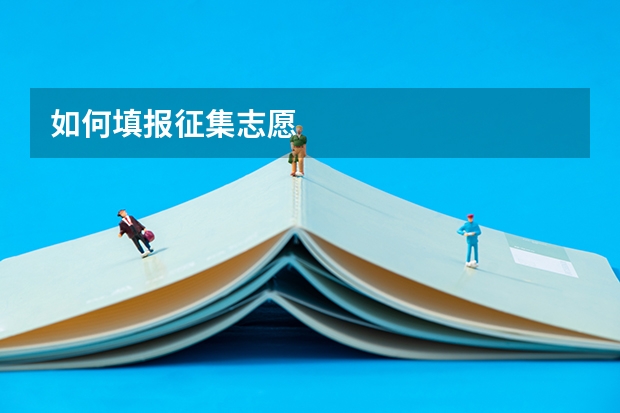 如何填报征集志愿
