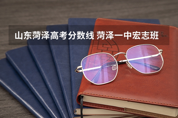 山东菏泽高考分数线 菏泽一中宏志班分数线