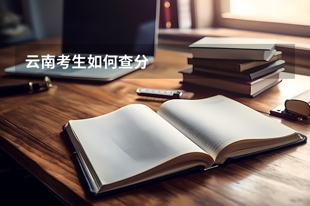 云南考生如何查分