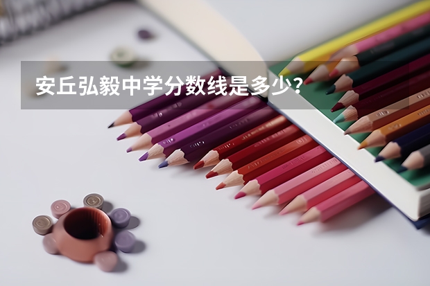 安丘弘毅中学分数线是多少？