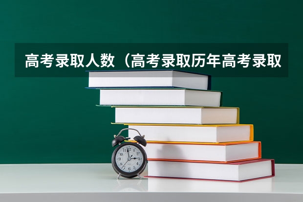 高考录取人数（高考录取历年高考录取率）