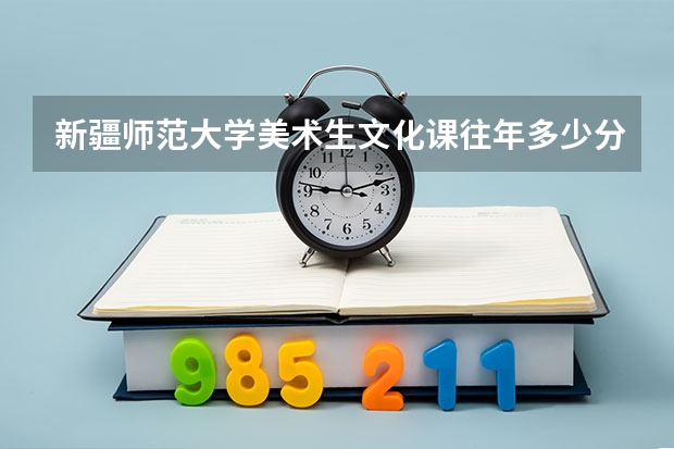 新疆师范大学美术生文化课往年多少分就可以上