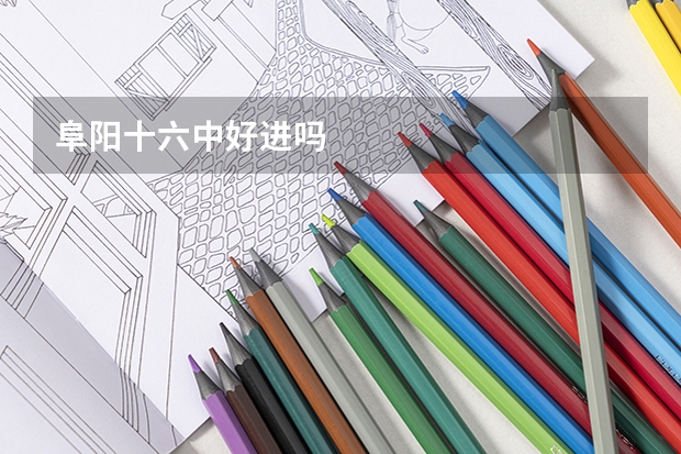 阜阳十六中好进吗
