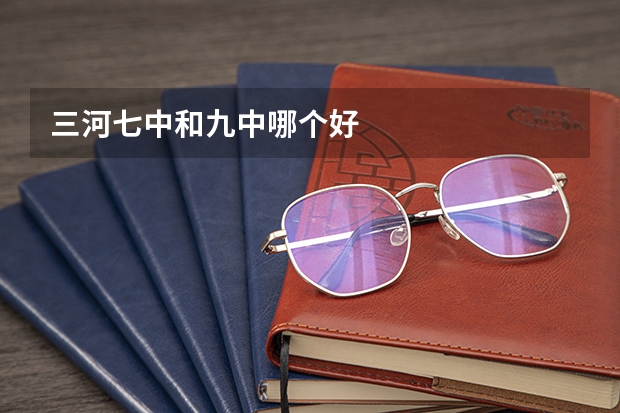 三河七中和九中哪个好