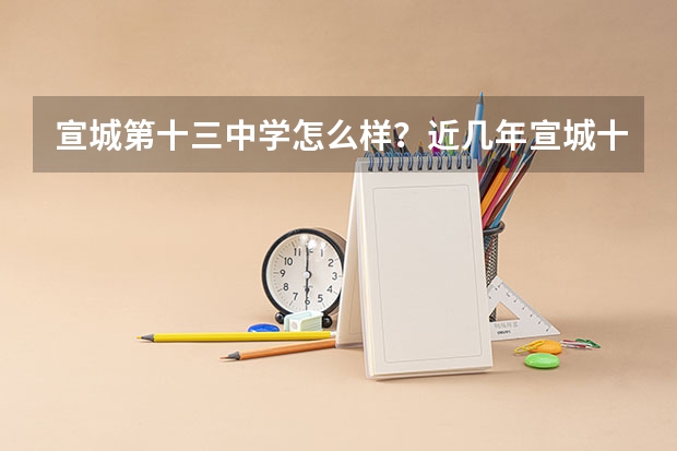 宣城第十三中学怎么样？近几年宣城十三中高考、中考成绩如何？跟华星、文鼎、阳光等学校相比如何？谢谢！