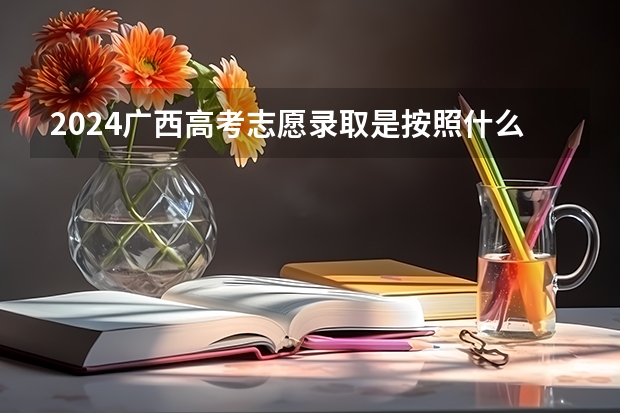 2024广西高考志愿录取是按照什么顺序