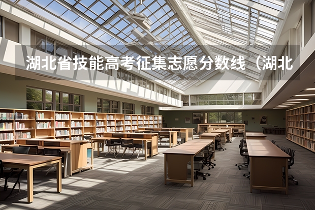 湖北省技能高考征集志愿分数线（湖北技能高考志愿填报时间）