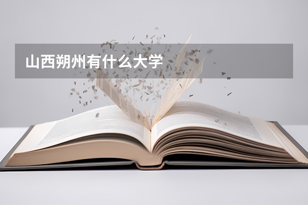 山西朔州有什么大学