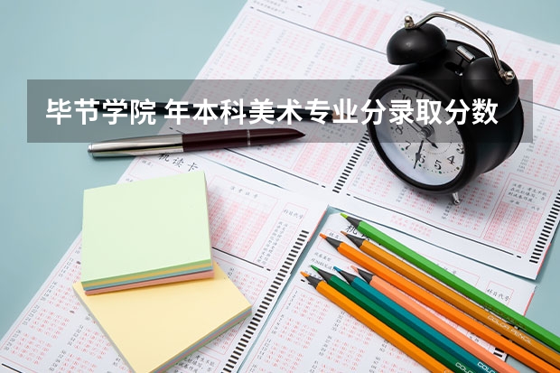 毕节学院 年本科美术专业分录取分数线是多少?
