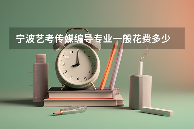 宁波艺考传媒编导专业一般花费多少