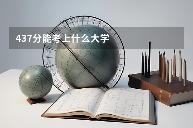 437分能考上什么大学