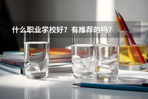 什么职业学校好？有推荐的吗？
