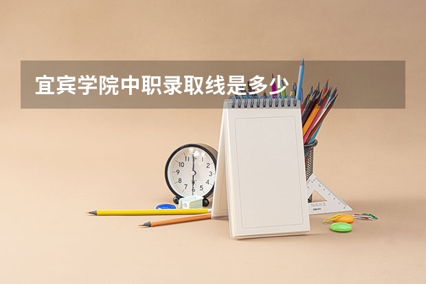 宜宾学院中职录取线是多少