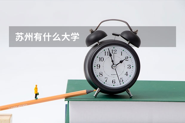 苏州有什么大学