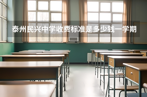 泰州民兴中学收费标准是多少钱一学期？