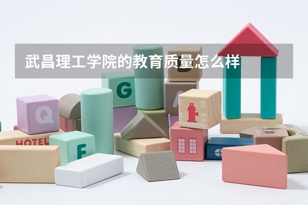 武昌理工学院的教育质量怎么样