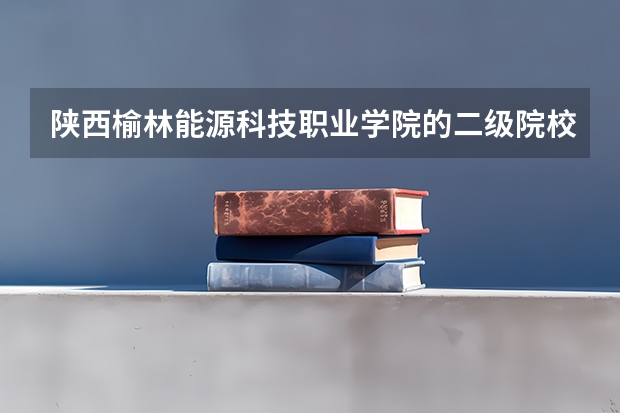 陕西榆林能源科技职业学院的二级院校是国家承认的吗
