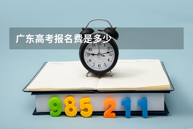广东高考报名费是多少