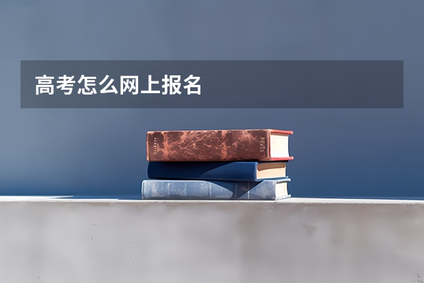 高考怎么网上报名