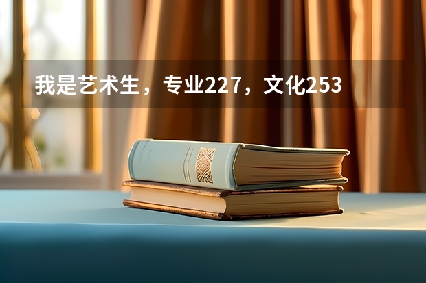 我是艺术生，专业227，文化253，保定学院，河北科技大学，河北农大，（专科）能上哪个？