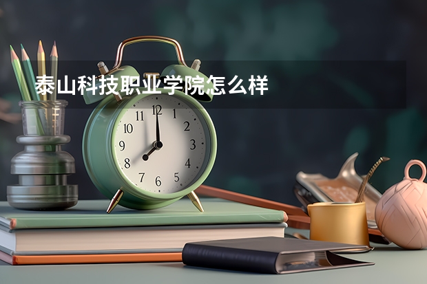 泰山科技职业学院怎么样