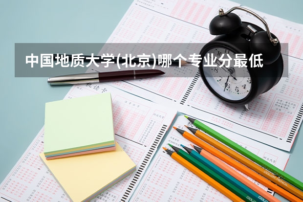 中国地质大学(北京)哪个专业分最低?