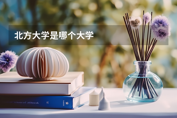 北方大学是哪个大学